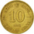 Monnaie, Hong Kong, Elizabeth II, 10 Cents, 1983, TTB+, Nickel-brass, KM:49