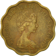 Monnaie, Hong Kong, Elizabeth II, 20 Cents, 1983, TTB, Nickel-brass, KM:36