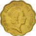 Hong Kong, Elizabeth II, 20 Cents, 1991, AU(50-53), Nickel-brass, KM:59