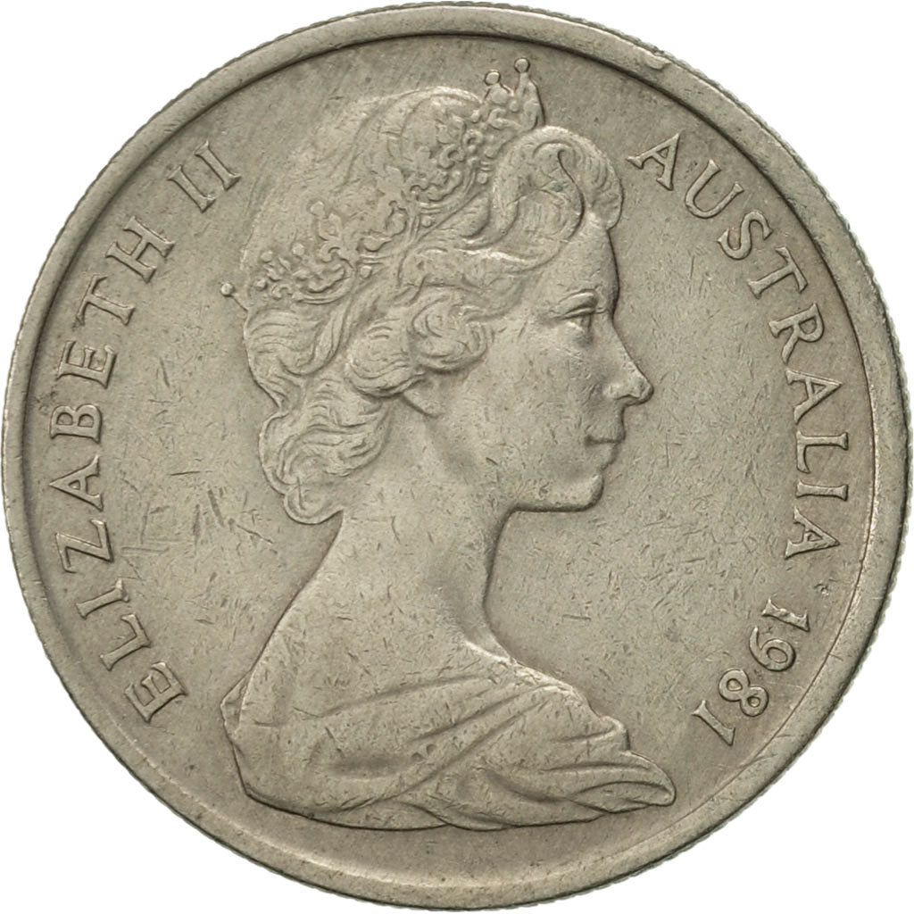 Monnaie, Australie, Elizabeth II, 5 Cents, 1981, SUP, Copper-nickel, KM:64