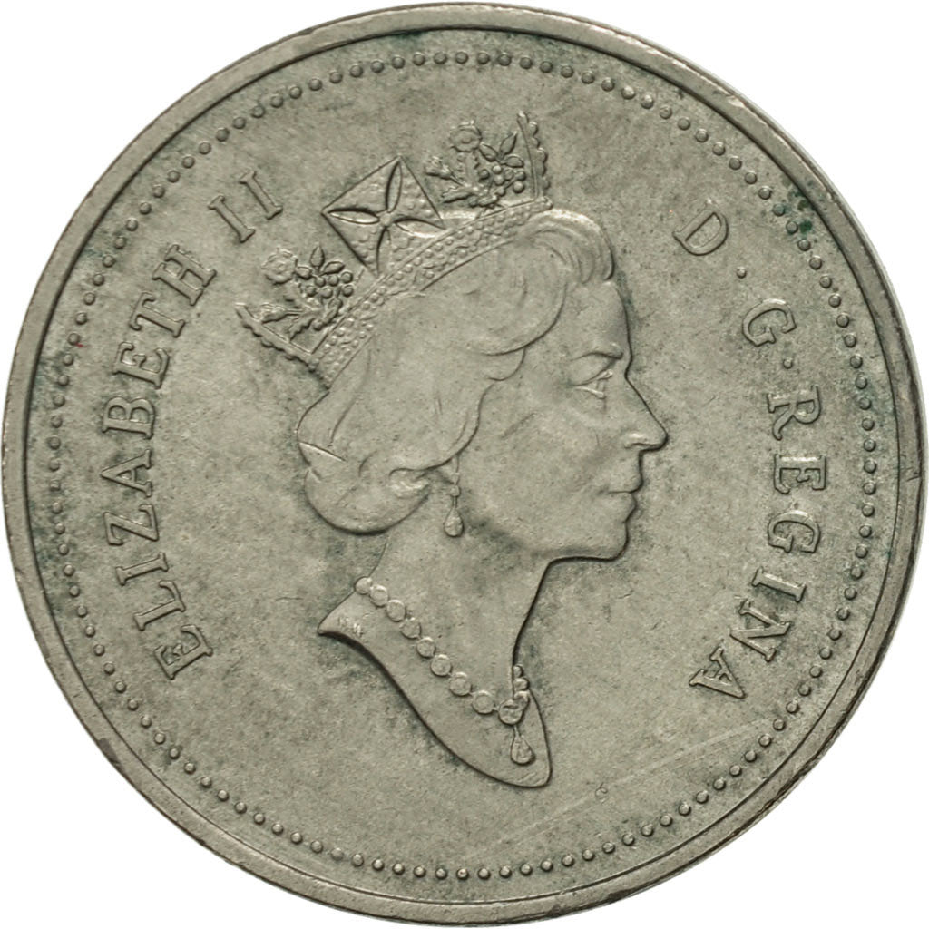 Coin, Canada, Elizabeth II, 5 Cents, 1994, Royal Canadian Mint, Ottawa