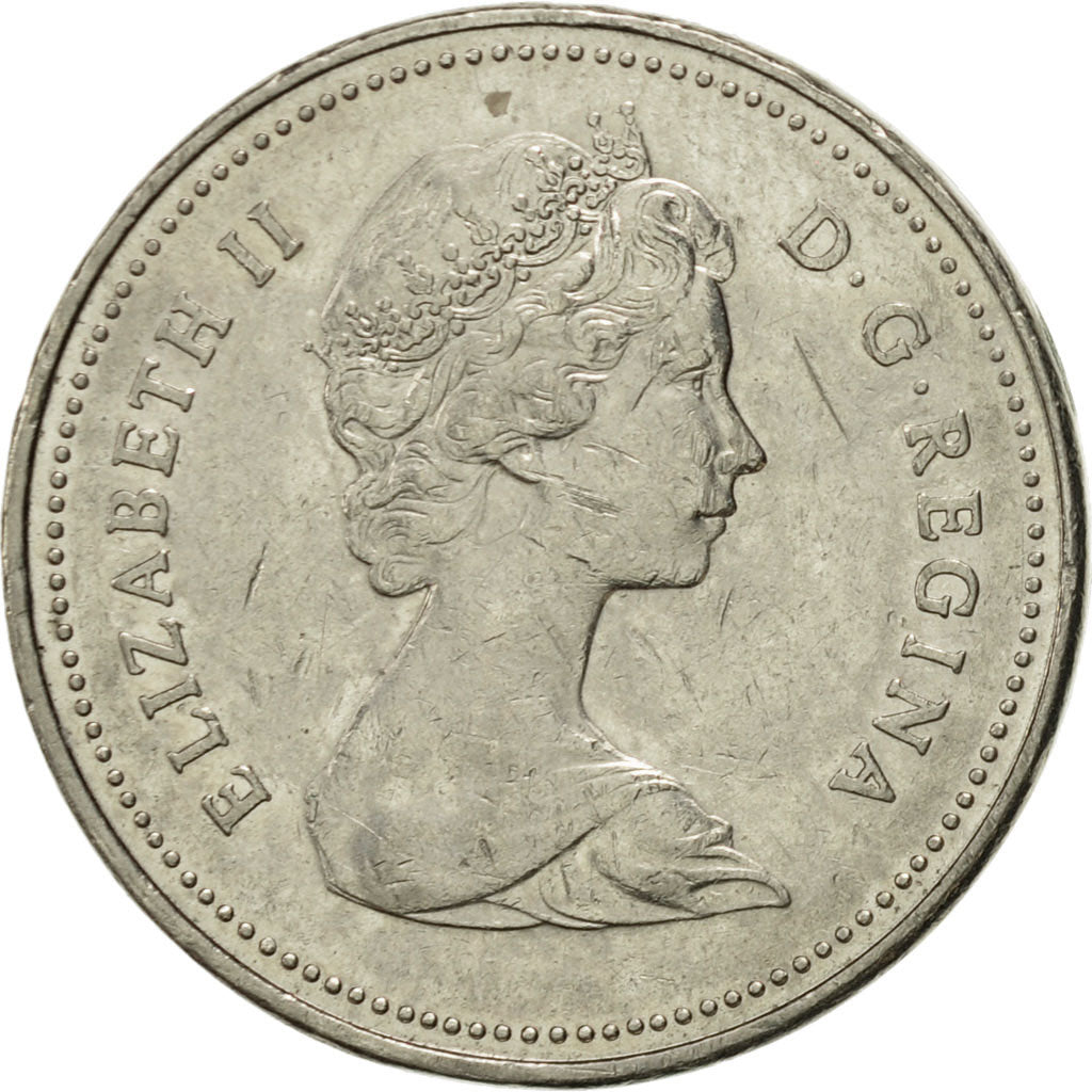 Monnaie, Canada, Elizabeth II, 5 Cents, 1980, Royal Canadian Mint, Ottawa, TTB+