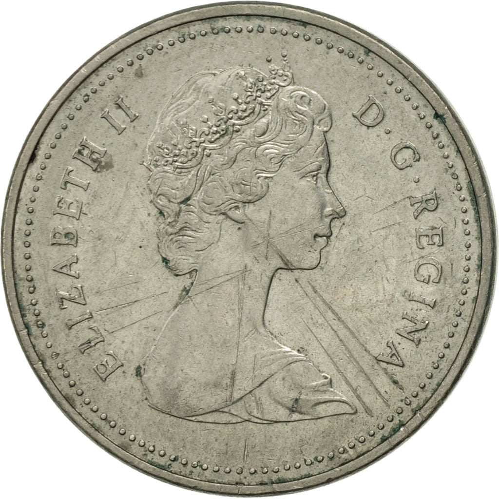 Coin, Canada, Elizabeth II, 5 Cents, 1983, Royal Canadian Mint, Ottawa