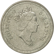 Coin, Canada, Elizabeth II, 5 Cents, 1995, Royal Canadian Mint, Ottawa