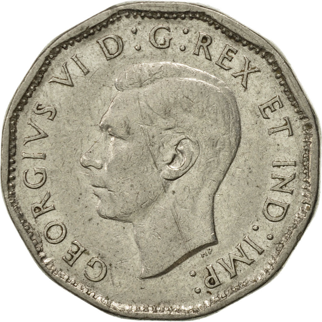 Canada, George VI, 5 Cents, 1946, Royal Canadian Mint, Ottawa, TTB+, Nickel