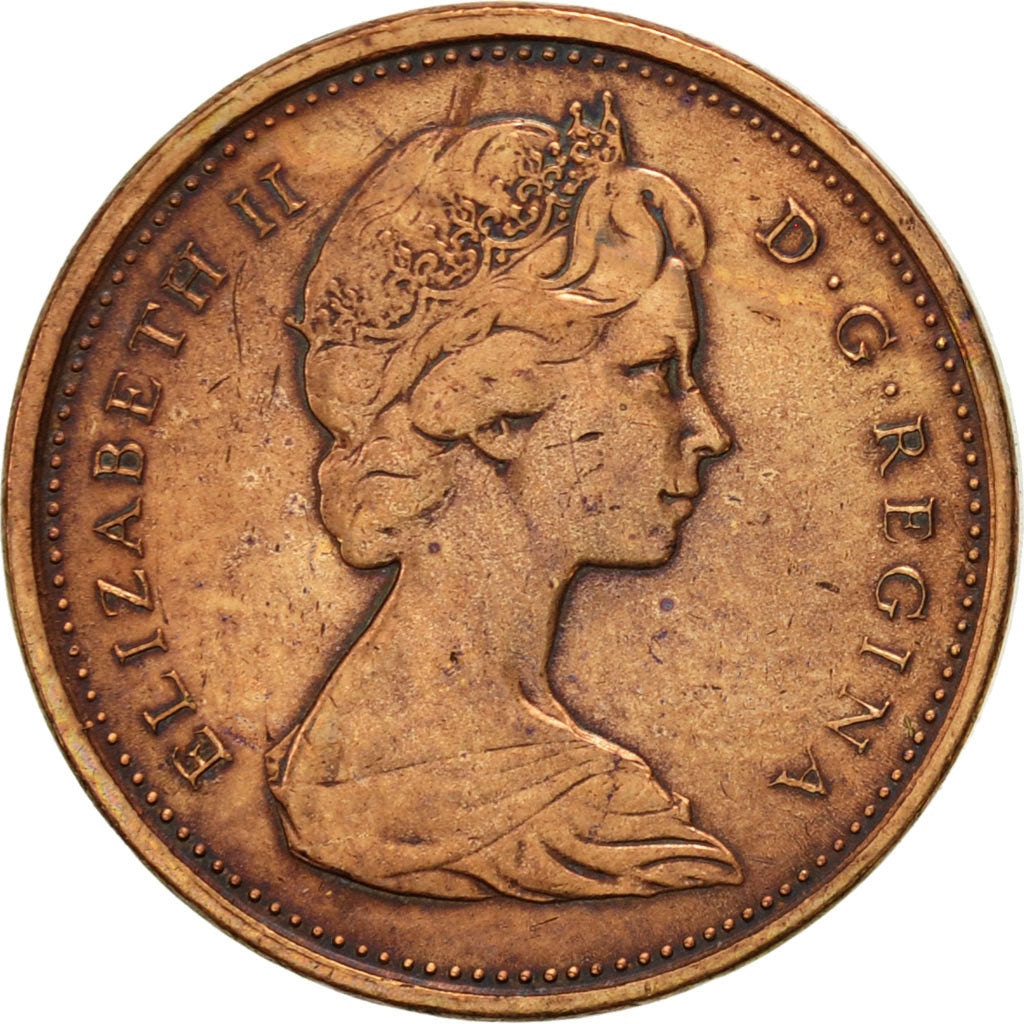 Coin, Canada, Elizabeth II, Cent, 1971, Royal Canadian Mint, Ottawa, AU(50-53)