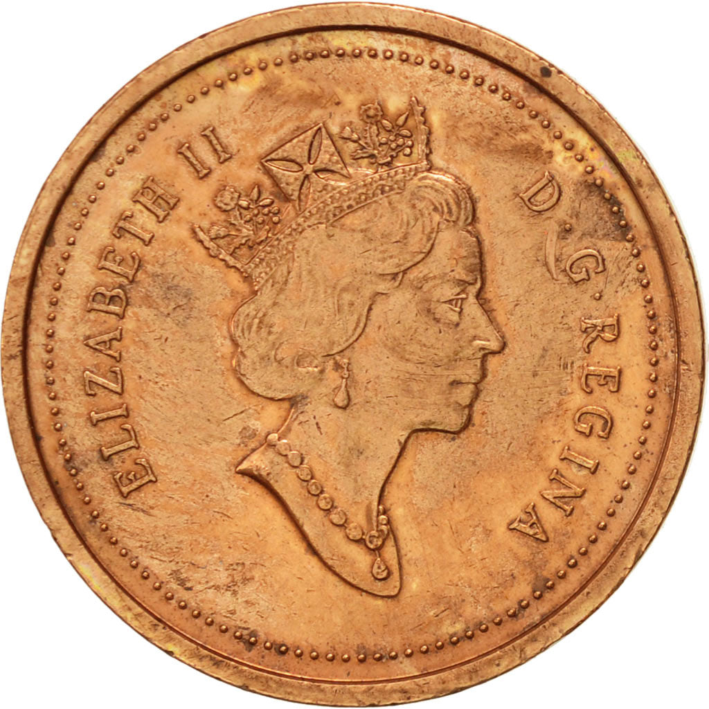 Coin, Canada, Elizabeth II, Cent, 1999, Royal Canadian Mint, Ottawa, AU(50-53)