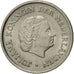Coin, Netherlands, Juliana, 25 Cents, 1956, AU(55-58), Nickel, KM:183