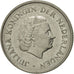 Coin, Netherlands, Juliana, 25 Cents, 1970, AU(55-58), Nickel, KM:183