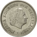Coin, Netherlands, Juliana, 25 Cents, 1960, AU(55-58), Nickel, KM:183