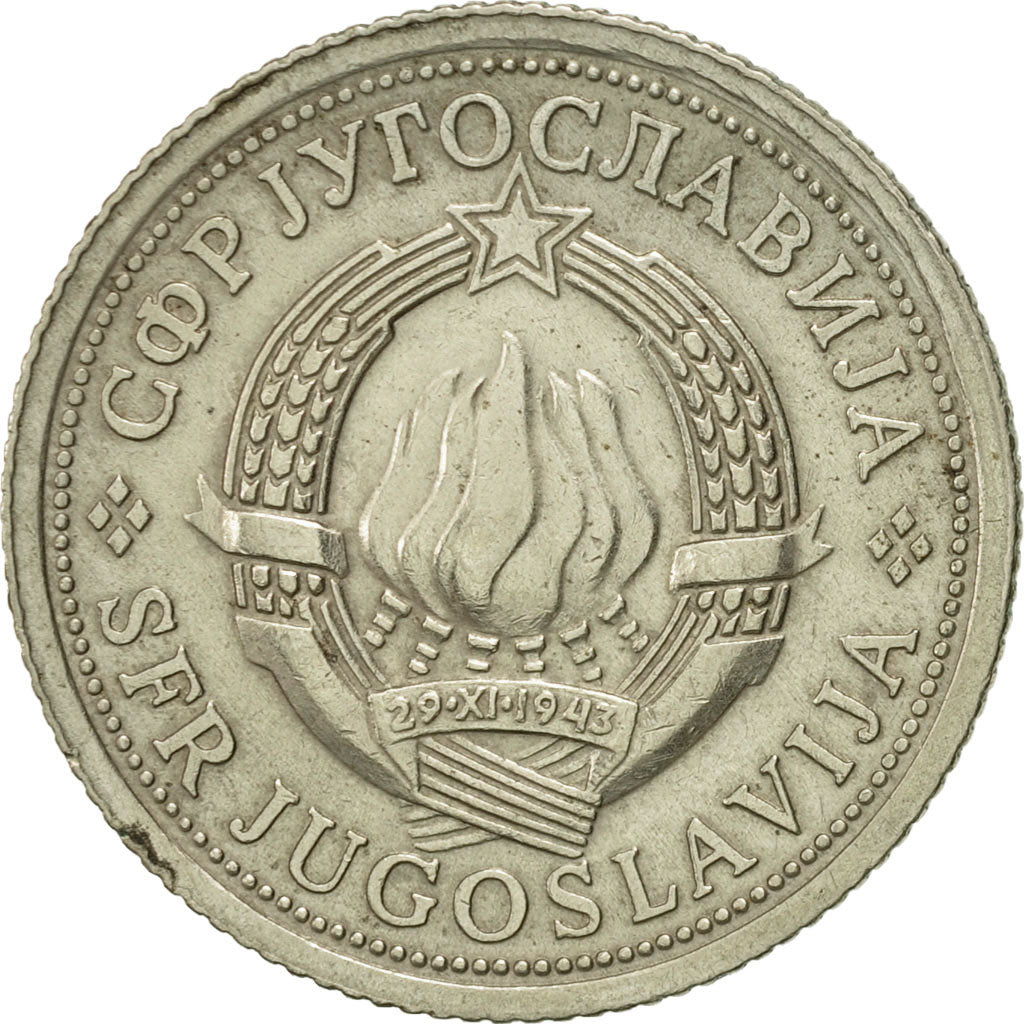 Moneta, Iugoslavia, Dinar, 1976, SPL-, Rame-nichel-zinco, KM:59