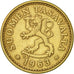 Münze, Finnland, 10 Pennia, 1963, SS+, Aluminum-Bronze, KM:46