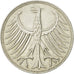 Coin, GERMANY - FEDERAL REPUBLIC, 5 Mark, 1958, Karlsruhe, AU(50-53), Silver