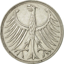 Coin, GERMANY - FEDERAL REPUBLIC, 5 Mark, 1965, Munich, AU(50-53), Silver