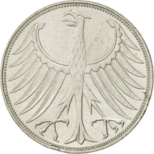 Coin, GERMANY - FEDERAL REPUBLIC, 5 Mark, 1973, Munich, AU(50-53), Silver