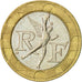 Münze, Frankreich, Génie, 10 Francs, 1992, Paris, VZ, Bi-Metallic, KM:964.1