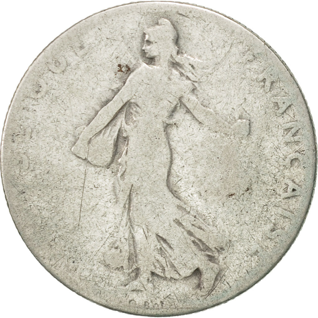 Coin, France, Semeuse, 50 Centimes, 1898, Paris, VF(20-25), Silver, KM:854