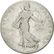 Monnaie, France, Semeuse, 50 Centimes, 1907, Paris, TB, Argent, KM:854