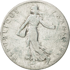 Moneta, Francia, Semeuse, 50 Centimes, 1913, Paris, BB, Argento, KM:854