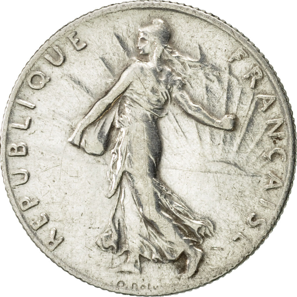 Monnaie, France, Semeuse, 50 Centimes, 1919, Paris, SUP, Argent, KM:854