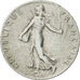 France, Semeuse, 50 Centimes, 1917, Paris, AU(55-58), Silver, KM:854