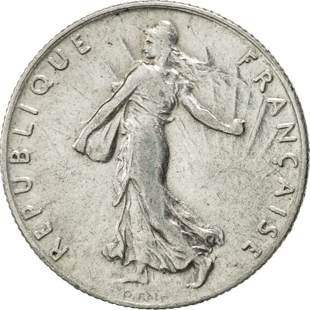 Coin, France, Semeuse, 50 Centimes, 1912, Paris, AU(55-58), Silver, KM:854