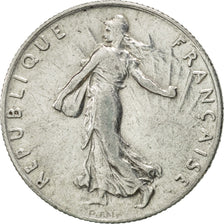 Coin, France, Semeuse, 50 Centimes, 1912, Paris, AU(55-58), Silver, KM:854
