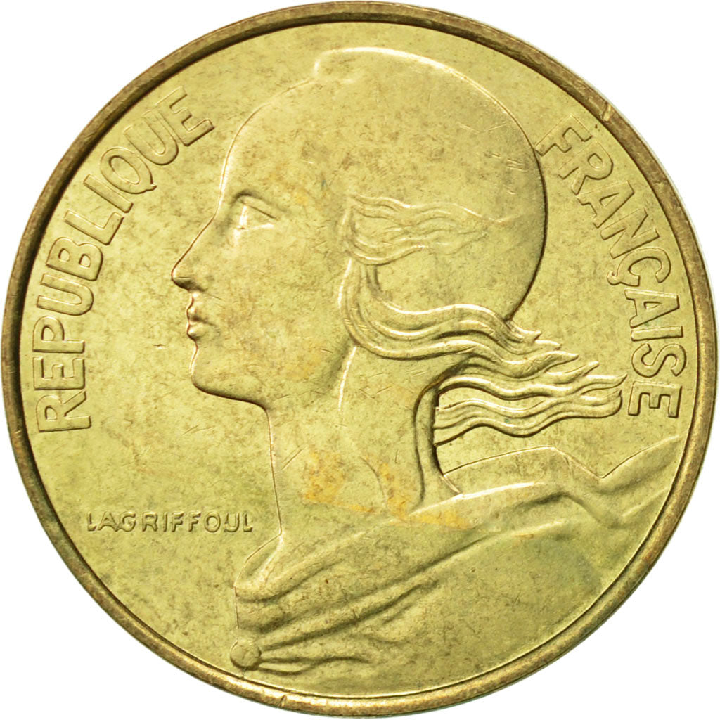 Coin, France, Marianne, 10 Centimes, 1987, Paris, AU(55-58), Aluminum-Bronze