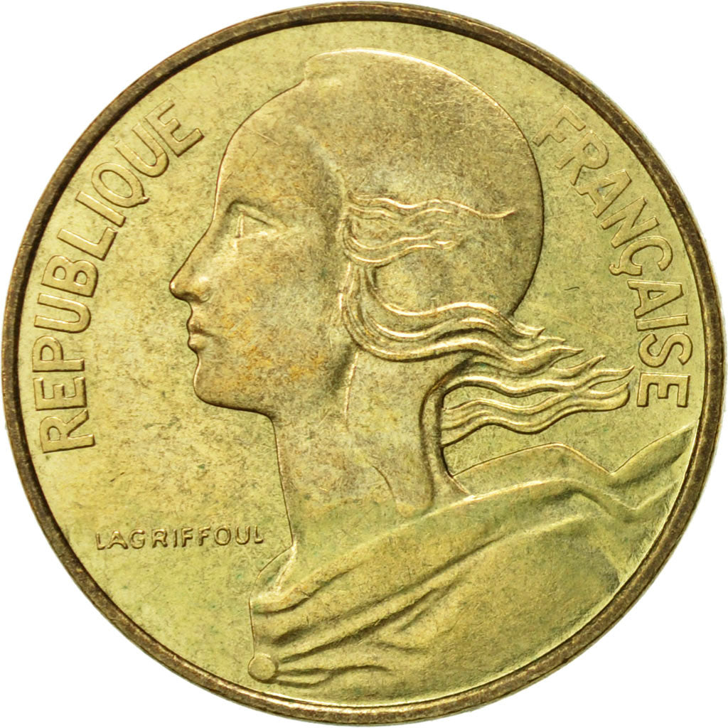 Coin, France, Marianne, 10 Centimes, 1983, Paris, AU(55-58), Aluminum-Bronze