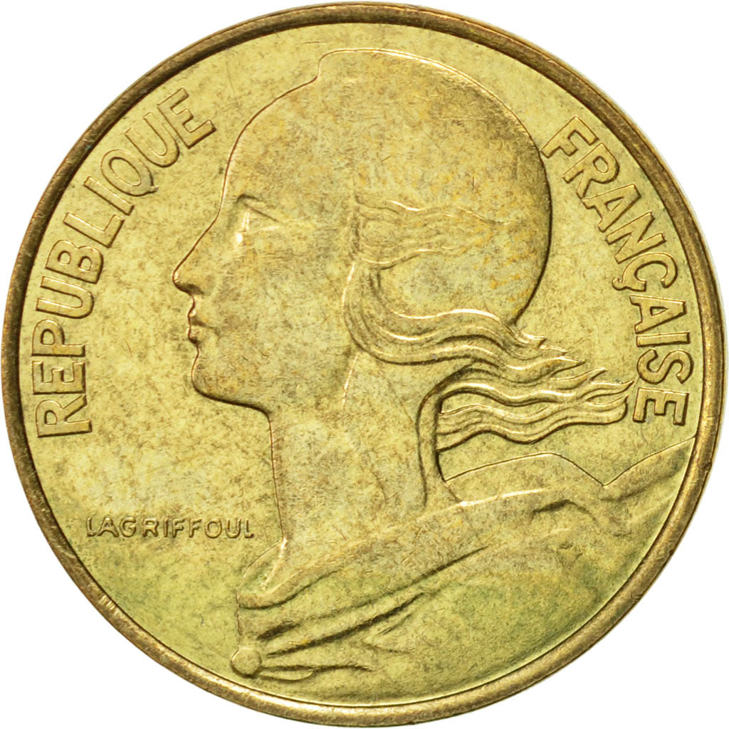 Münze, Frankreich, Marianne, 10 Centimes, 1991, Paris, VZ, Aluminum-Bronze
