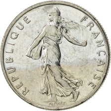 France, Semeuse, 1/2 Franc, 1988, Paris, AU(55-58), Nickel, KM:931.1