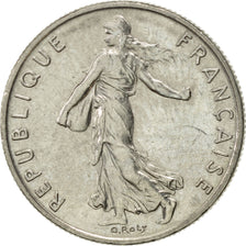 Coin, France, Semeuse, 1/2 Franc, 1987, Paris, AU(55-58), Nickel, KM:931.1