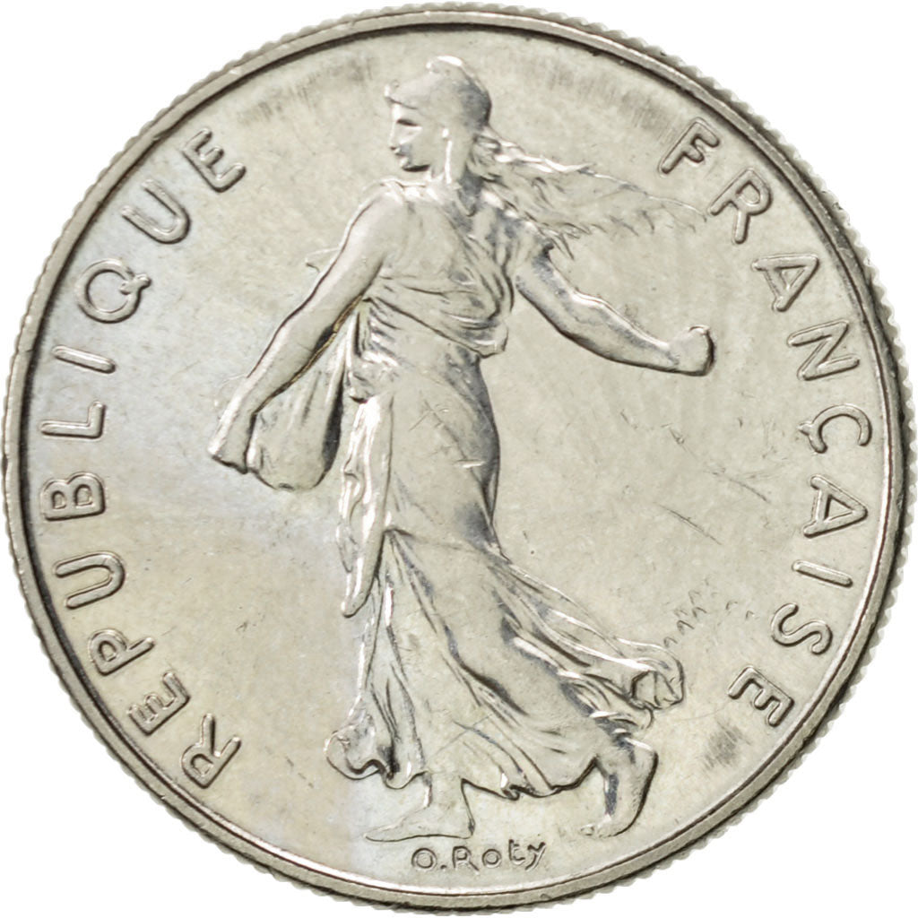 Moneda, Francia, Semeuse, 1/2 Franc, 1985, Paris, EBC, Níquel, KM:931.1