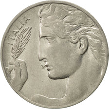 Italy, Vittorio Emanuele III, 20 Centesimi, 1922, Rome, AU(55-58), Nickel, KM:44