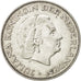 Coin, Netherlands, Juliana, 2-1/2 Gulden, 1959, AU(55-58), Silver, KM:185