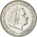 Netherlands, Juliana, 2-1/2 Gulden, 1962, AU(55-58), Silver, KM:185