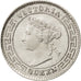 CEYLON, 10 Cents, 1893, KM #94, AU(55-58), Silver, 1.15