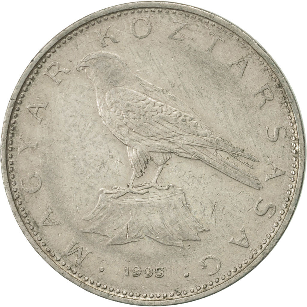 Coin, Hungary, 50 Forint, 1995, Budapest, AU(50-53), Copper-nickel, KM:697