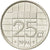Coin, Netherlands, Beatrix, 25 Cents, 1996, AU(55-58), Nickel, KM:204