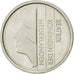Coin, Netherlands, Beatrix, 25 Cents, 1998, AU(55-58), Nickel, KM:204