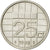 Moneda, Países Bajos, Beatrix, 25 Cents, 1998, EBC, Níquel, KM:204