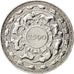 CEYLON, 5 Rupees, 1957, KM #126, AU(50-53), Silver, 39, 28.20