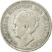 Netherlands, Wilhelmina I, 1/2 Gulden, 1922, VF(30-35), Silver, KM:160