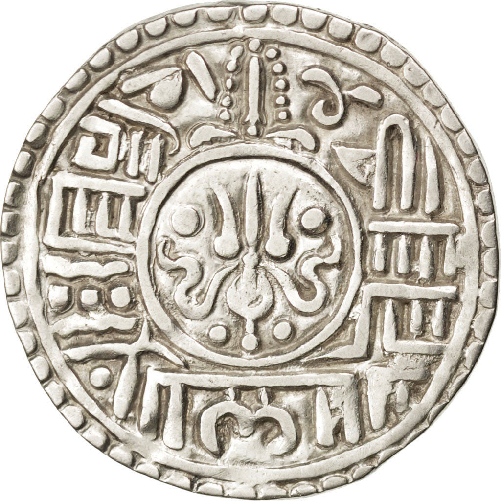 Coin, Nepal, KINGDOM OF BHATGAON, Ranajit Malla, Mohar, 1722, EF(40-45), Silver