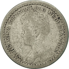 Coin, Netherlands, Wilhelmina I, 10 Cents, 1917, VF(20-25), Silver, KM:145