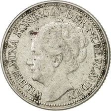 Coin, Netherlands, Wilhelmina I, 25 Cents, 1939, EF(40-45), Silver, KM:164