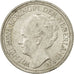 Monnaie, Pays-Bas, Wilhelmina I, 25 Cents, 1940, TTB+, Argent, KM:164