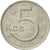 Moneta, Czechosłowacja, 5 Korun, 1978, AU(55-58), Miedź-Nikiel, KM:60