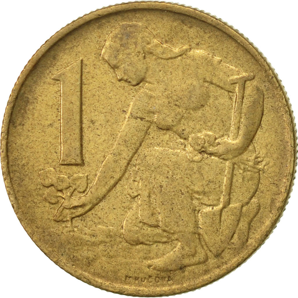 Monnaie, Tchécoslovaquie, Koruna, 1990, TTB+, Aluminum-Bronze, KM:50
