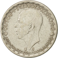 Coin, Sweden, Gustaf V, Krona, 1946, EF(40-45), Silver, KM:814